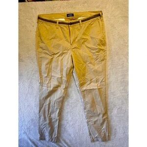 Express Men's Khaki Chinos